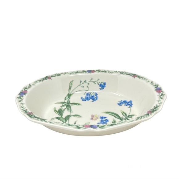 Noritake 2 Piece Bowl and Platter Floral Serving Dishes - Picture 5 of 8
